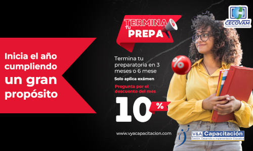 PREPA ONLINE<br>En 6 meses